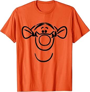 Amazon | ディズニー くまのプーさん ティガーフェイス Tシャツ
